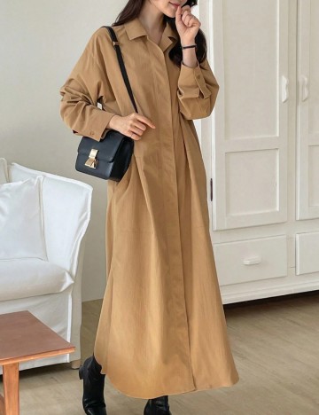 Rochie midi Shein DAZY, maro