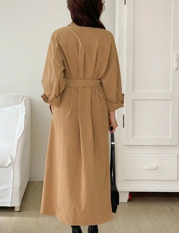 Rochie midi Shein DAZY, maro