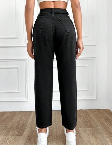 Jeans Shein Curve+, negru
