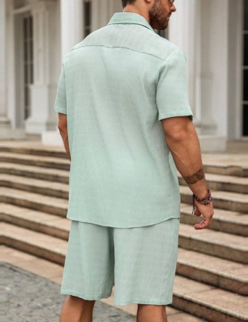 Compleu Shein MANFINITY, turcoaz