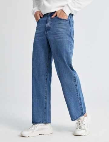 Jeans Shein, albastru