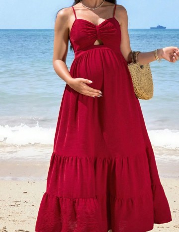 Rochie maxi Shein, vișiniu