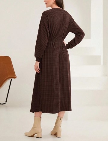 Rochie midi Shein, maro