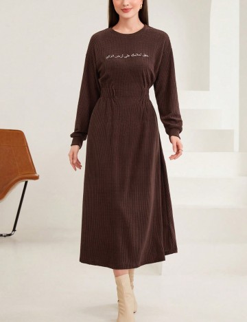 Rochie midi Shein, maro