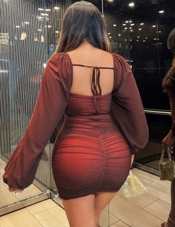 Rochie mini Shein, maro