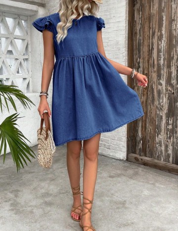 Rochie mini Shein, albastru