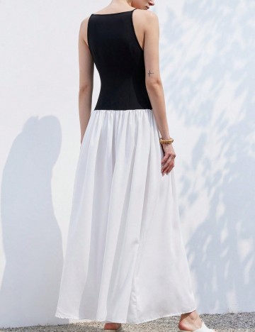 Rochie maxi Shein, mix culori