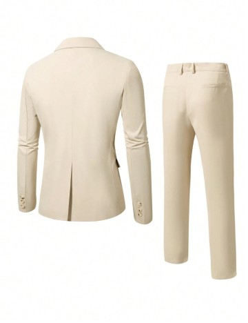 Costum Shein MANFINITY, bej