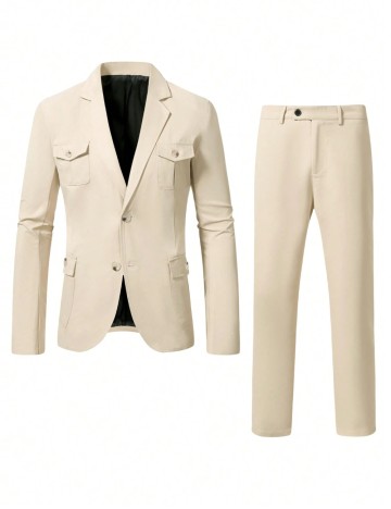 Costum Shein MANFINITY, bej