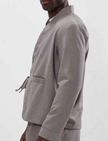 Jachetă Shein MUSERO, gri