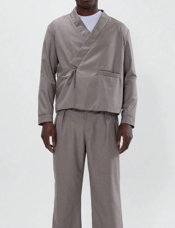 Jachetă Shein MUSERO, gri