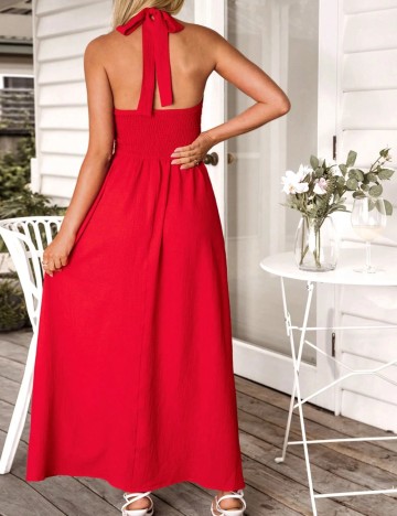 Rochie maxi Shein, roșu