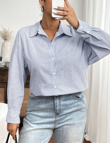 Cămașă Shein Curve+, mix culori