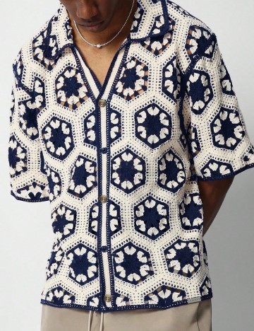 Cămașă Shein SUMMON, mix culori