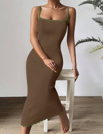 Rochie midi Shein, maro