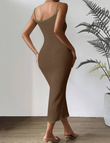 Rochie midi Shein, maro