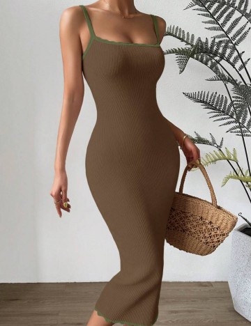 Rochie midi Shein, maro