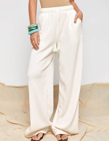 Pantaloni Shein, crem