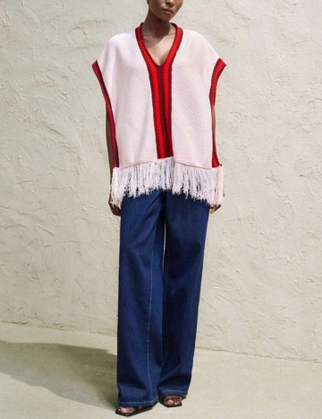 Poncho Shein, mix culori