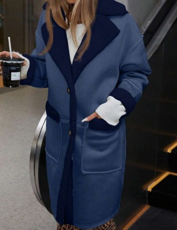 Jachetă Shein, albastru