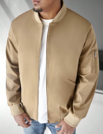 Jachetă Shein MANFINITY, bej