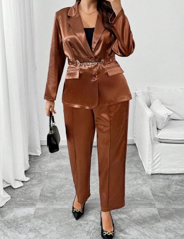 Compleu Shein Curve+, maro