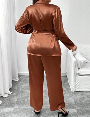 Compleu Shein Curve+, maro