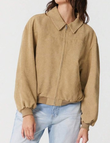 Jachetă Shein Curve+, bej