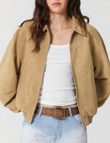 Jachetă Shein Curve+, bej