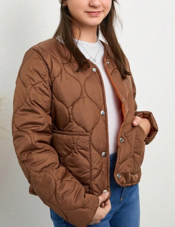 Jachetă Shein, maro