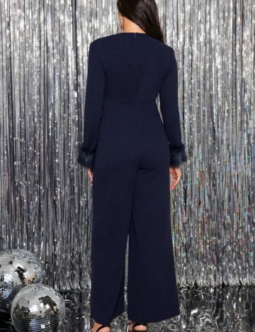 Salopetă lungă Shein, albastru