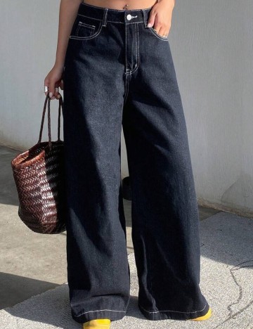 Jeans Shein, albastru