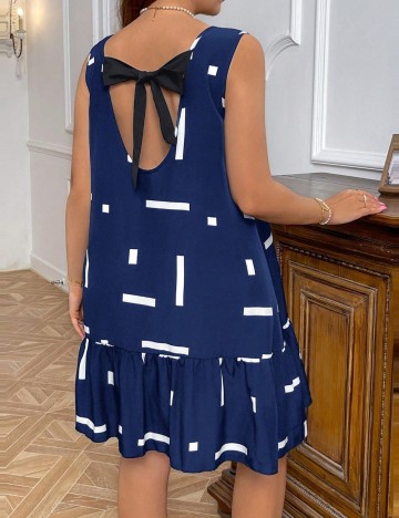 Rochie mini Shein Curve+, albastru