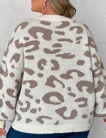 Pulover Shein Curve+, mix culori