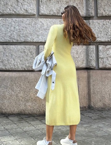 Rochie maxi Shein, galben