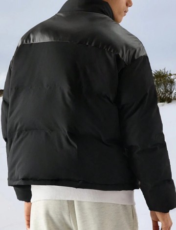 Geacă Shein MANFINITY, negru