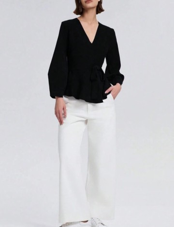 Palton scurt Shein, negru