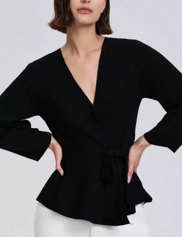 Palton scurt Shein, negru