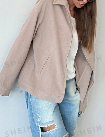 Jachetă Shein, bej