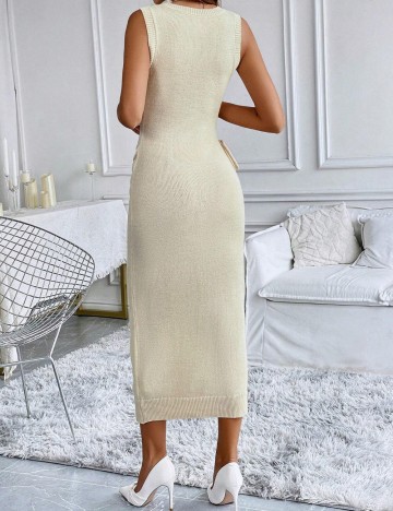 Rochie midi Shein, bej