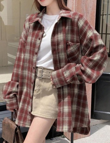 Cămașă Shein DAZY, mix culori