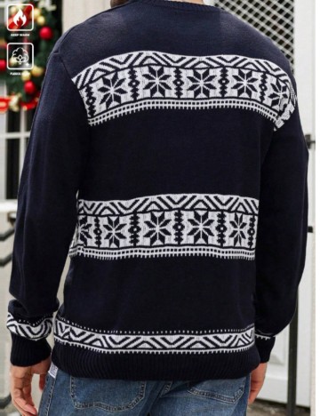 Pulover Shein MANFINITY, mix culori