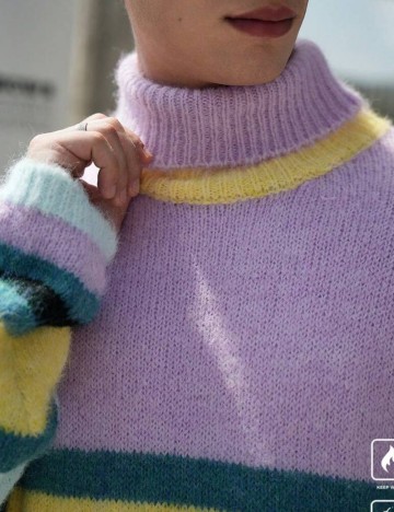 Pulover Shein MANFINITY, mix culori