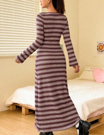 Rochie maxi Shein, mix culori