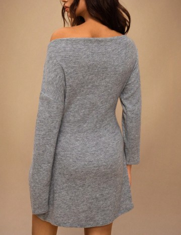 Rochie mini Shein Forever, gri