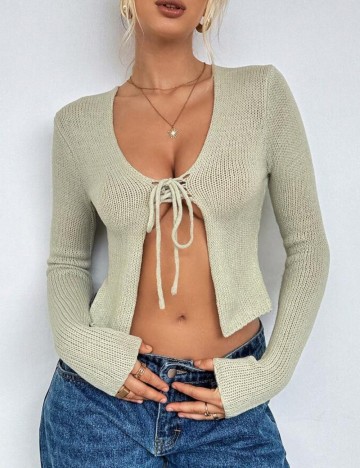 Cardigan Shein, menta