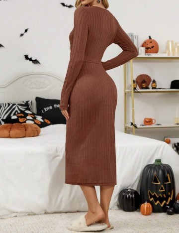 Rochie midi Shein, maro