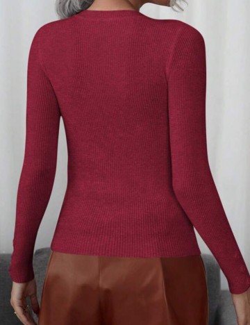 Bluză Shein, vișiniu