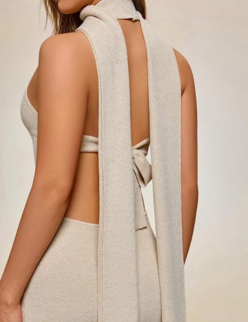 Rochie maxi Shein, bej