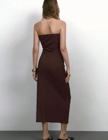 Rochie midi Shein MAIJA, maro